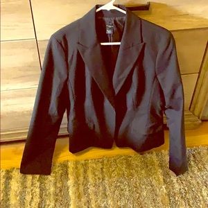 Black Suit Jacket Blazer Size 14